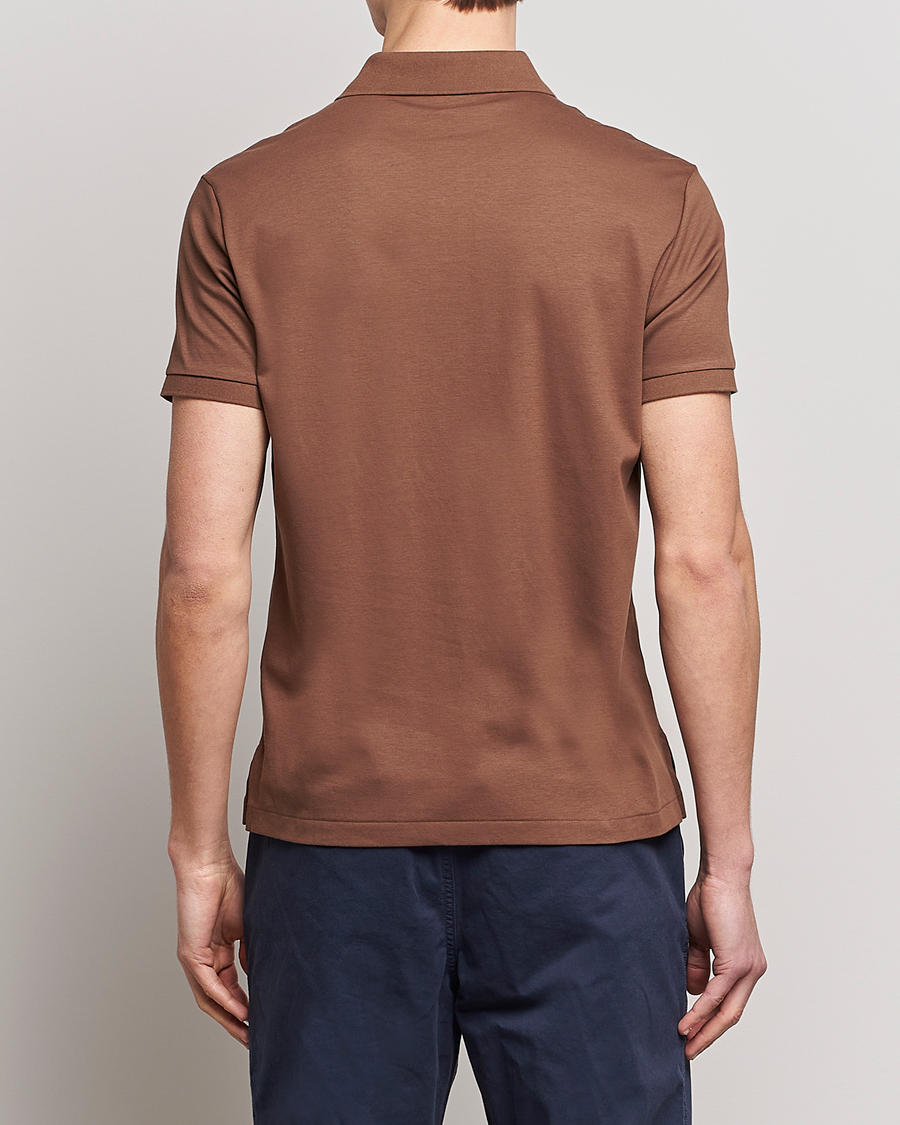 Herr | Pikéer | Polo Ralph Lauren | Pima Cotton Polo Luggage Brown