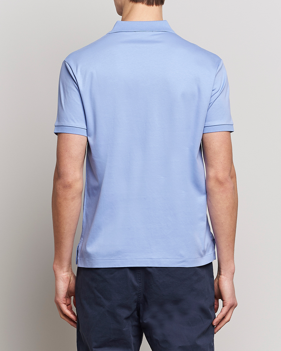 Herr | Pikéer | Polo Ralph Lauren | Luxury Pima Cotton Polo Lafayette Blue