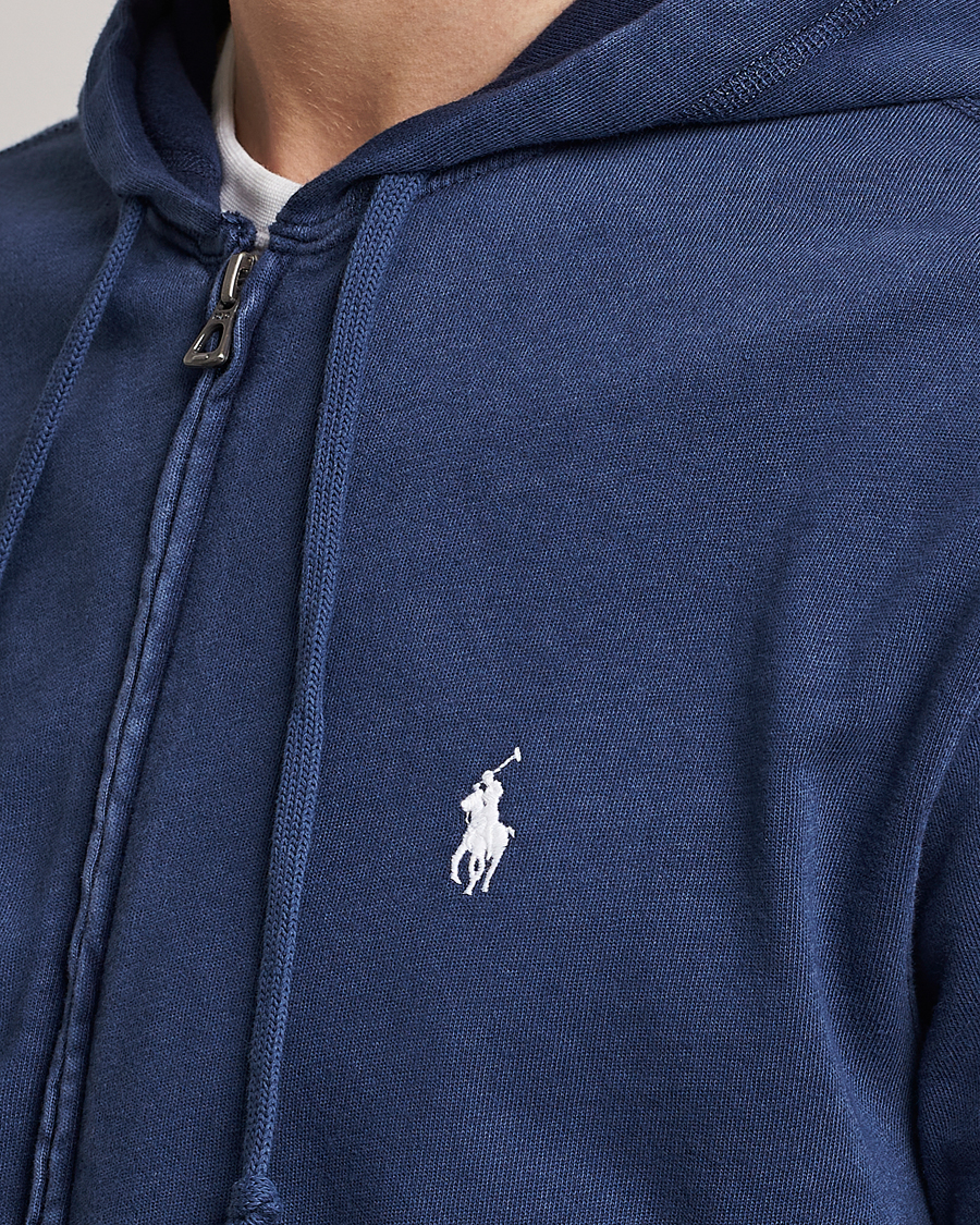 Herr | Tröjor | Polo Ralph Lauren | Spa Terry Full Zip Hoodie Newport Navy