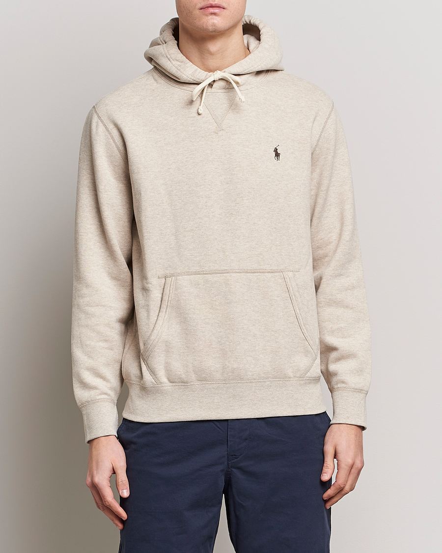 Herr | Tröjor | Polo Ralph Lauren | RL Fleece Hoodie Expedition Dune Heather