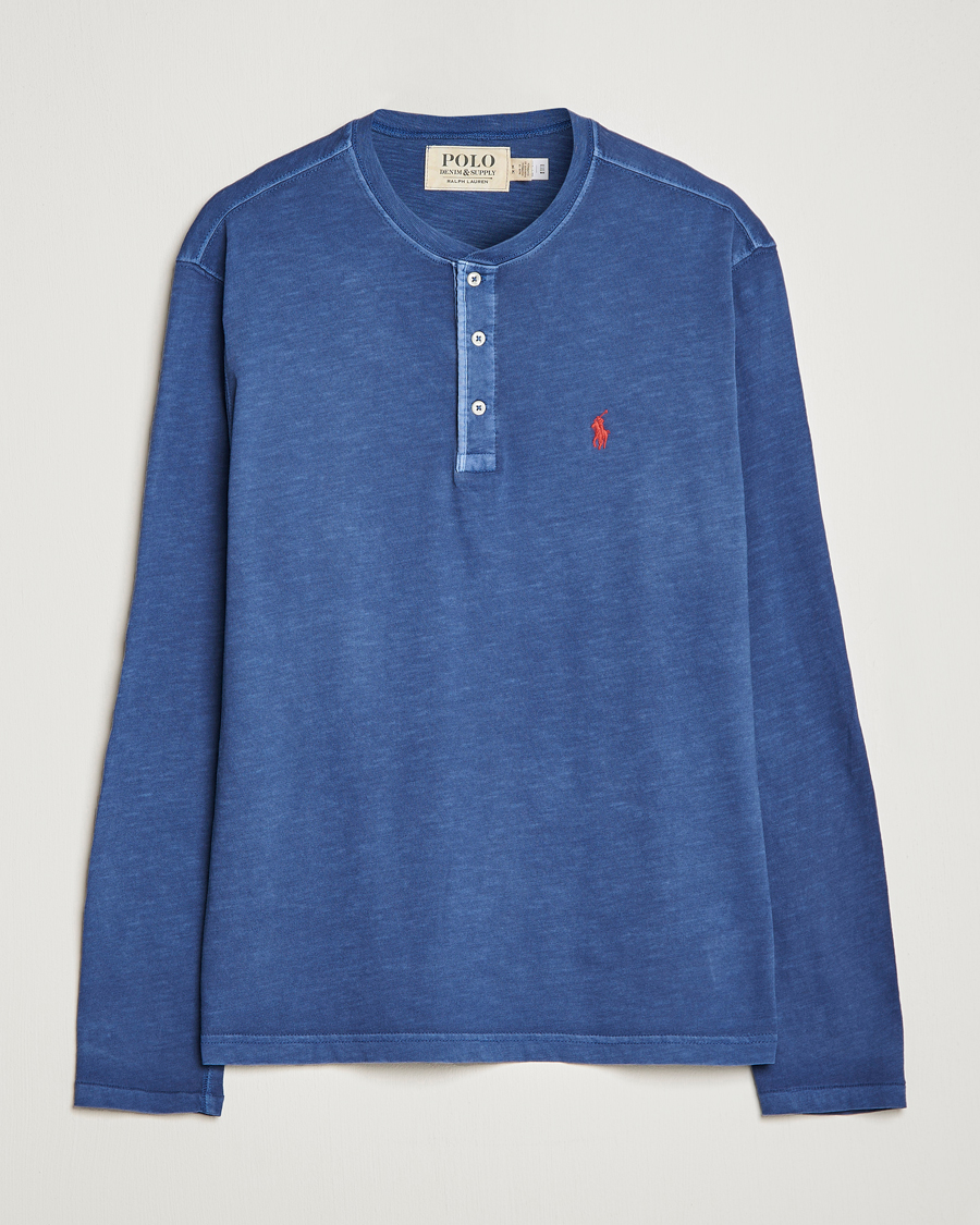 Herr | Tröjor | Polo Ralph Lauren | Slub Jersey Henley Old Royal