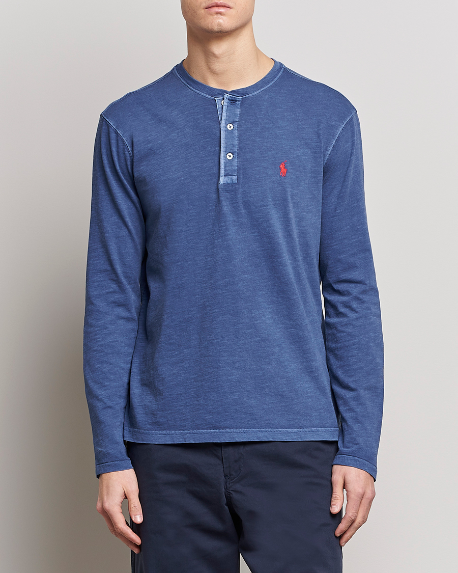 Herr | Tröjor | Polo Ralph Lauren | Slub Jersey Henley Old Royal