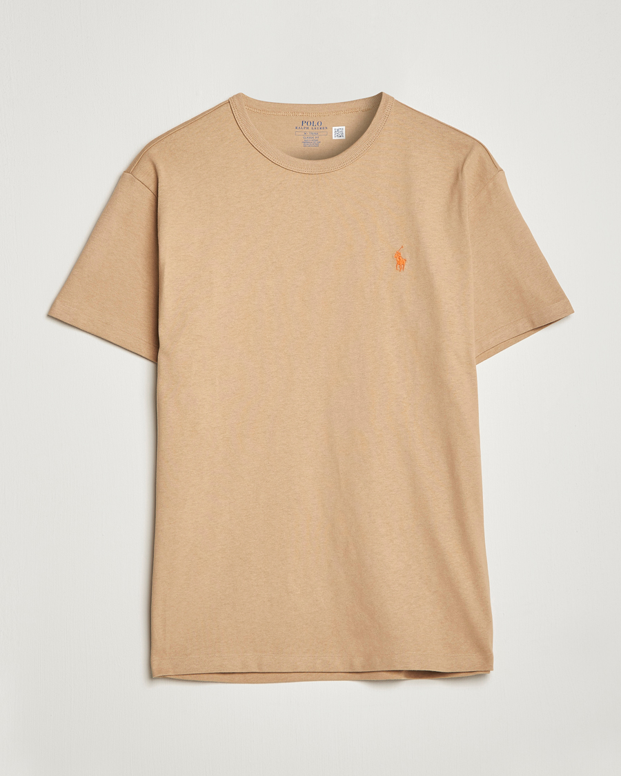 Herr | T-Shirts | Polo Ralph Lauren | Heavyweight T-Shirt Classic Camel