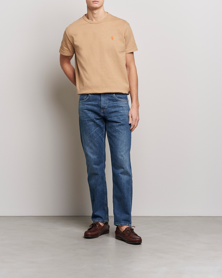 Herr | T-Shirts | Polo Ralph Lauren | Heavyweight T-Shirt Classic Camel
