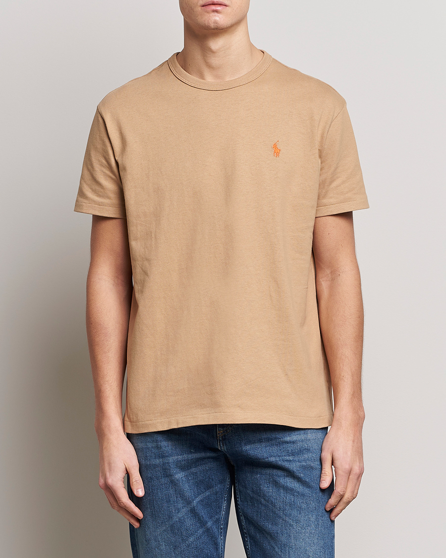 Herr | T-Shirts | Polo Ralph Lauren | Heavyweight T-Shirt Classic Camel