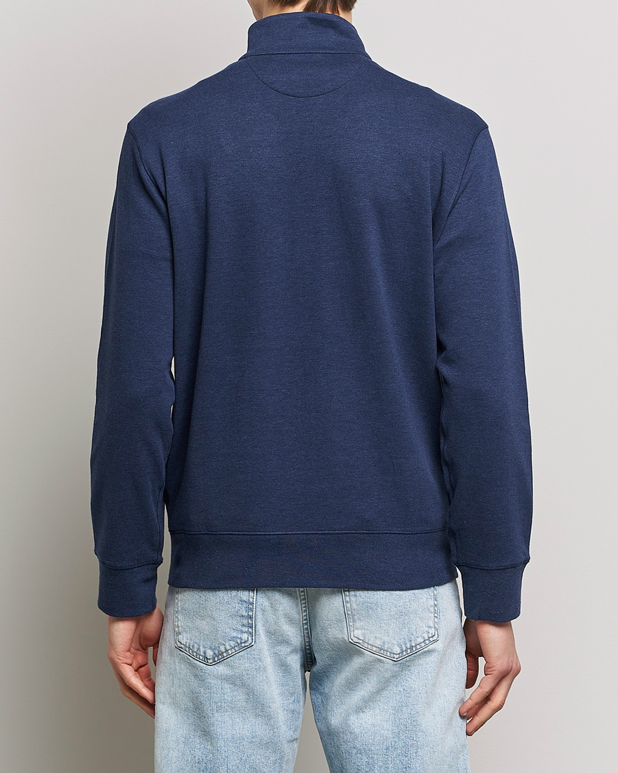 Herr | Tröjor | Polo Ralph Lauren | Double Knit Half-Zip Sweater Spring Navy Heather