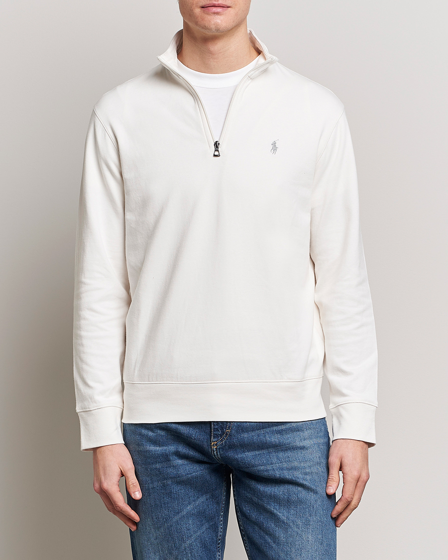 Herr | Tröjor | Polo Ralph Lauren | Double Knit Half-Zip Sweater Nevis
