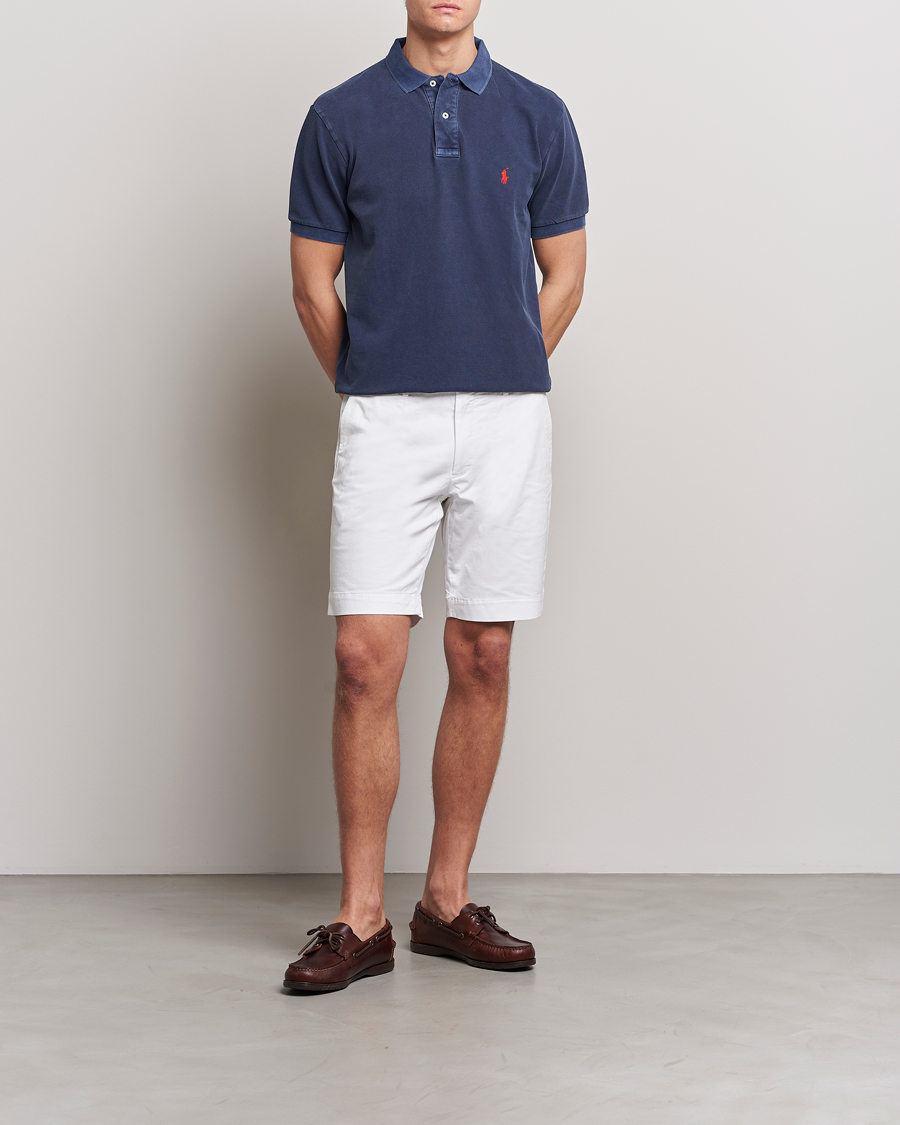 Herr | Pikéer | Polo Ralph Lauren | Heritage Mesh Polo Newport Navy