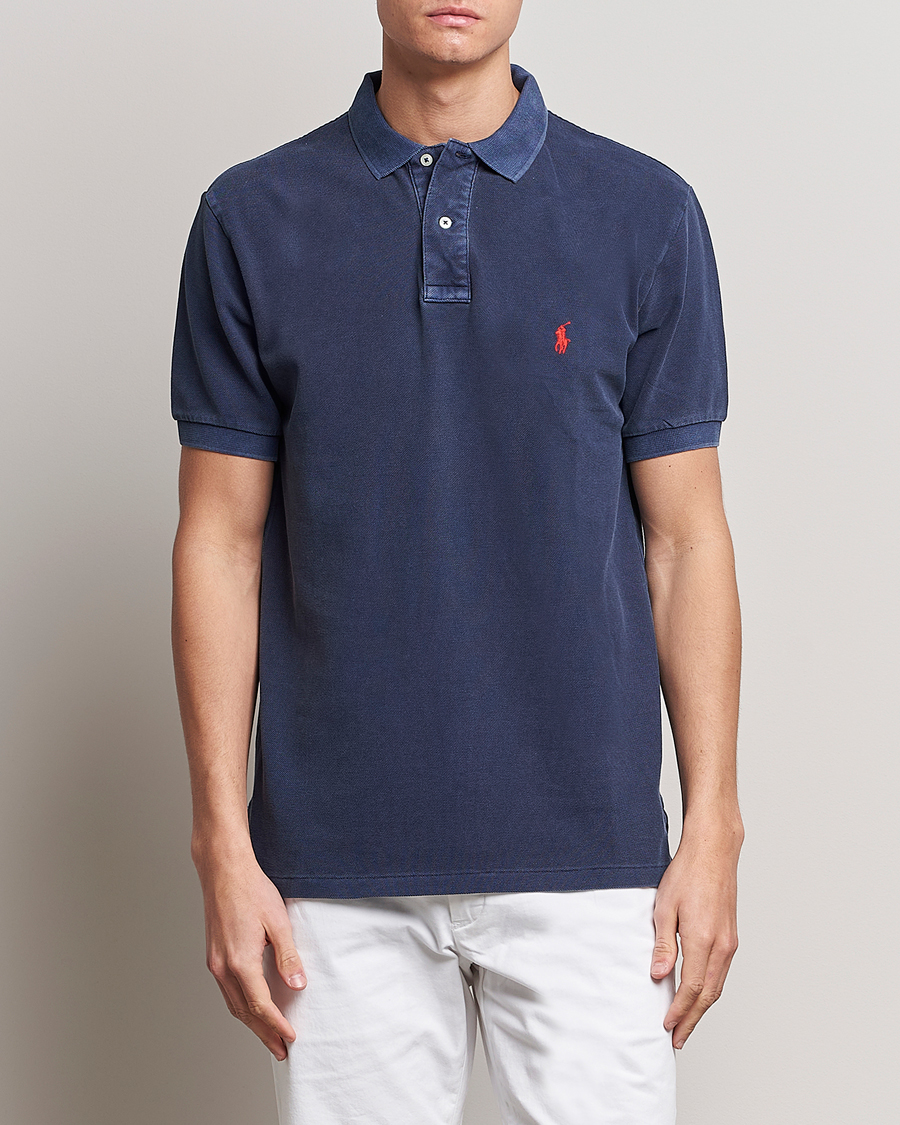 Herr | Only Polo | Polo Ralph Lauren | Heritage Mesh Polo Newport Navy