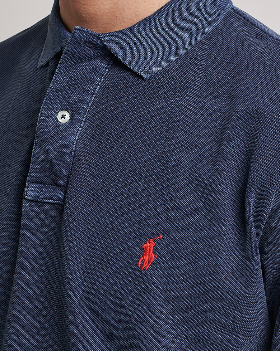 Herr | Pikéer | Polo Ralph Lauren | Heritage Mesh Polo Newport Navy