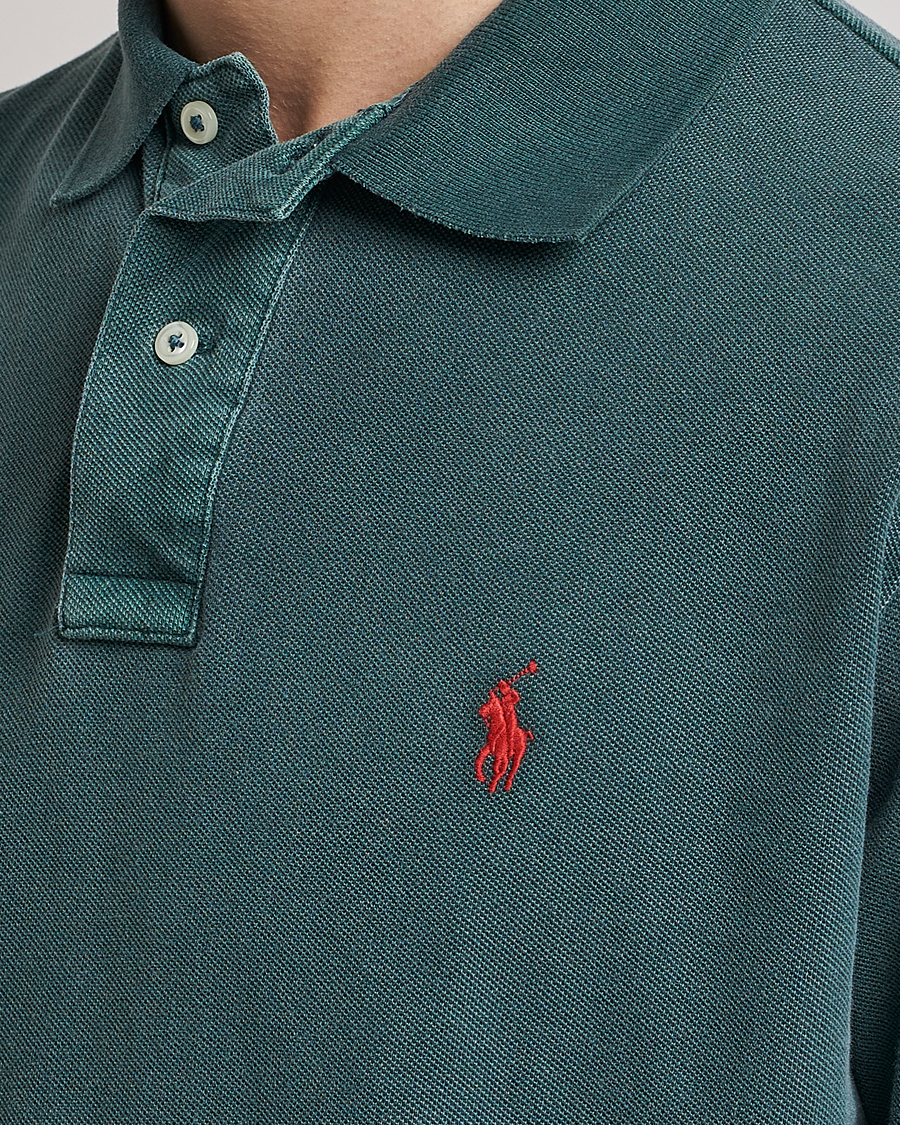 Herr | Pikéer | Polo Ralph Lauren | Heritage Mesh Polo Forest Green