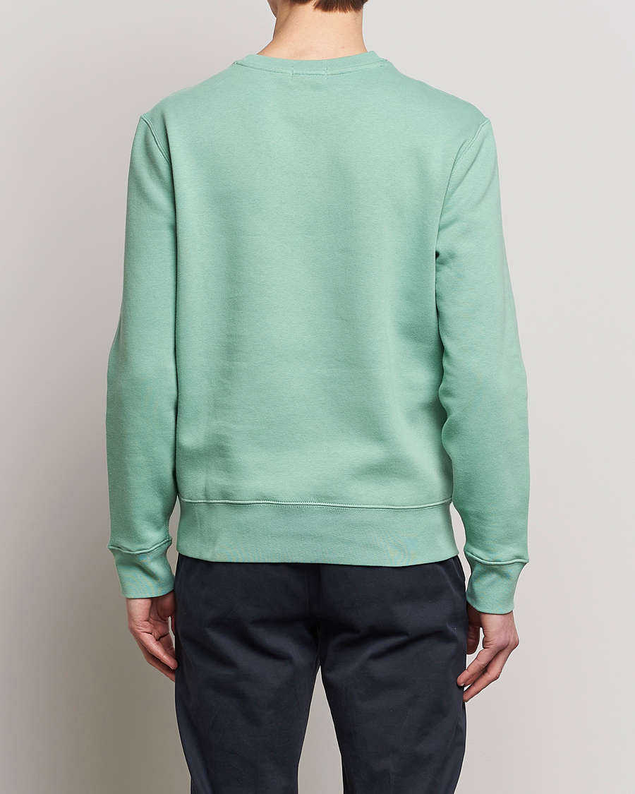Herr | Tröjor | Polo Ralph Lauren | Printed Fishing Bear Crew Neck Sweatshirt Faded Mint