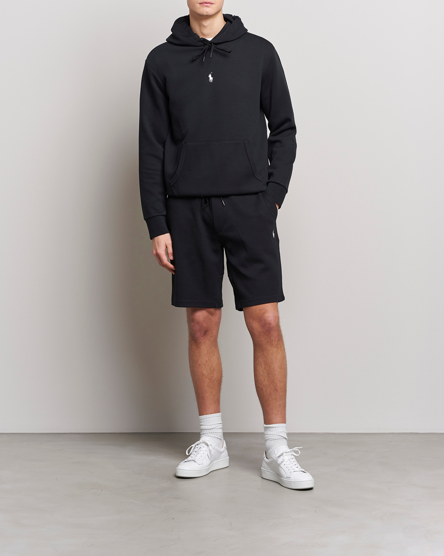 Herr | Tröjor | Polo Ralph Lauren | Double Knit Center Logo Hoodie Black