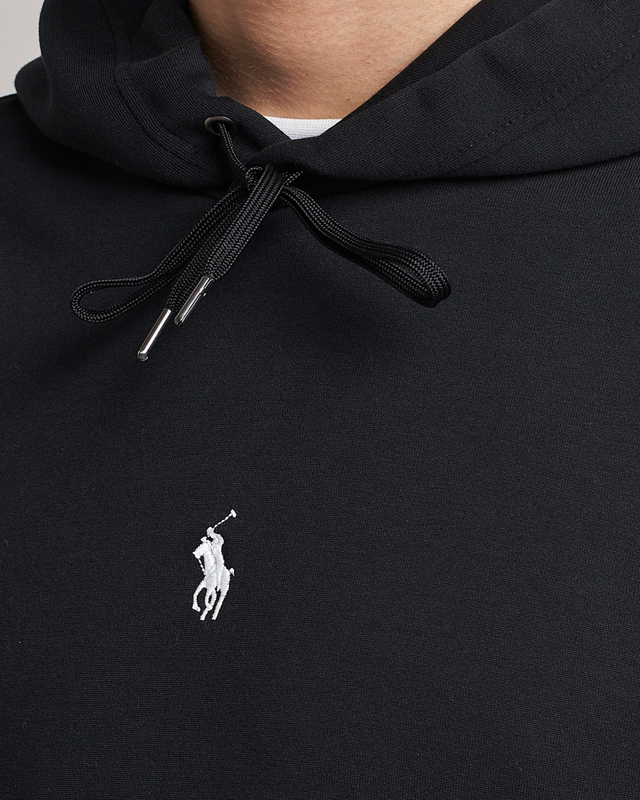 Herr | Tröjor | Polo Ralph Lauren | Double Knit Center Logo Hoodie Black