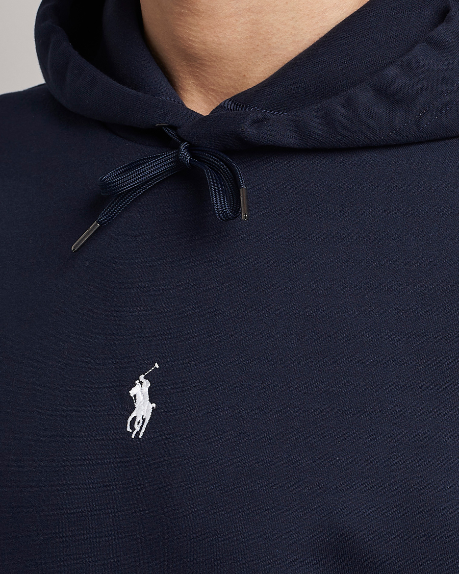 Herr | Tröjor | Polo Ralph Lauren | Double Knit Center Logo Hoodie Aviator Navy