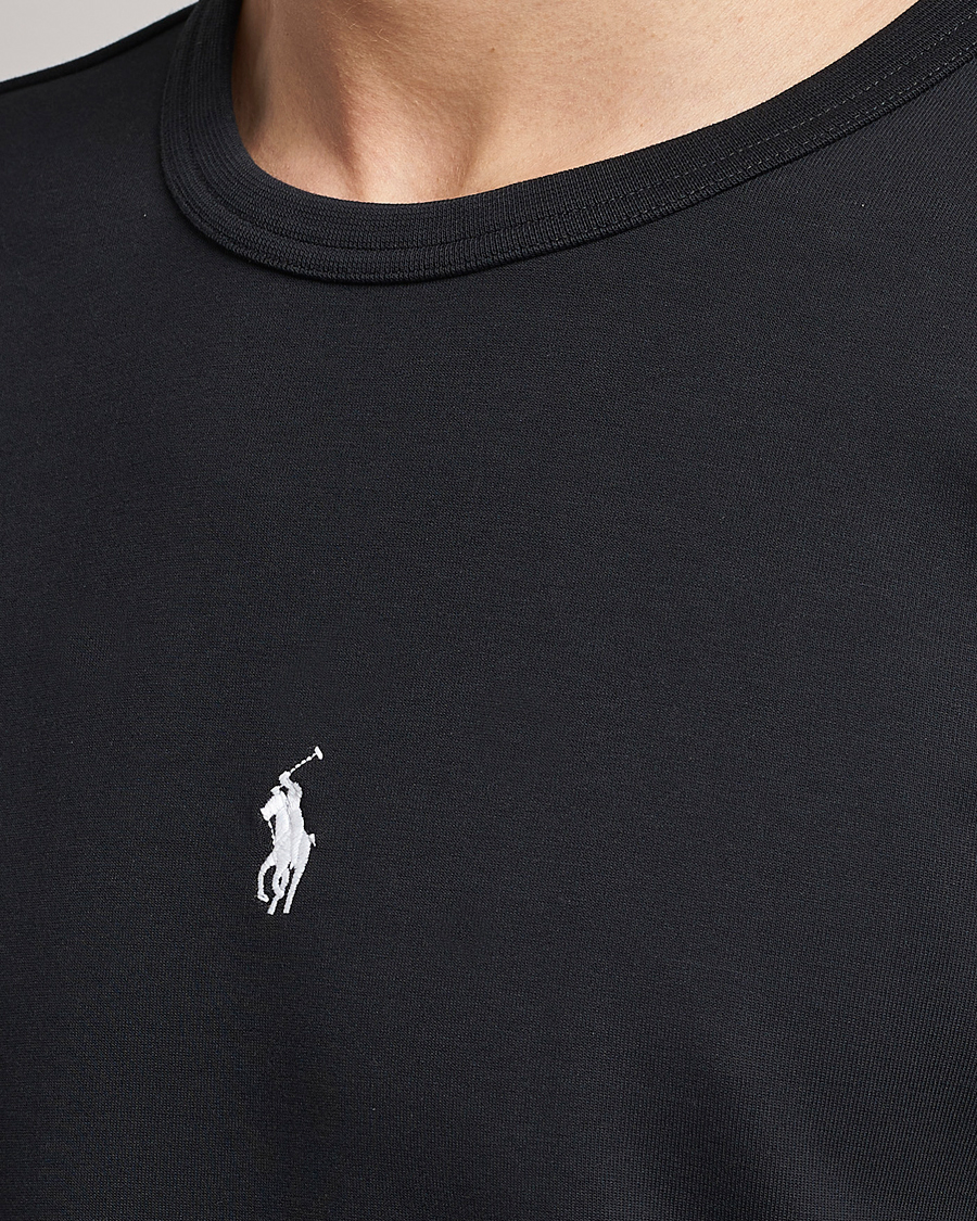 Herr | Tröjor | Polo Ralph Lauren | Double Knit Center Logo Sweatshirt Black