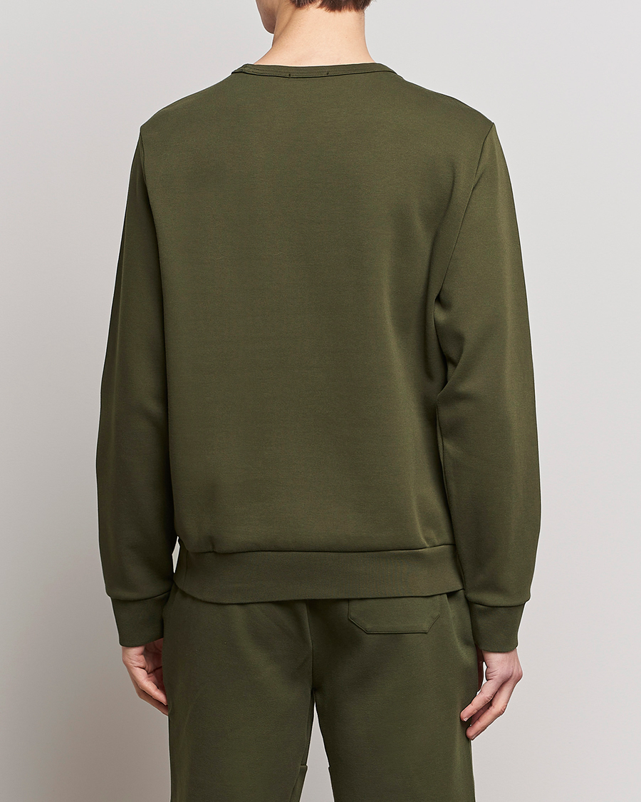 Herr | Tröjor | Polo Ralph Lauren | Double Knit Center Logo Sweatshirt Company Olive