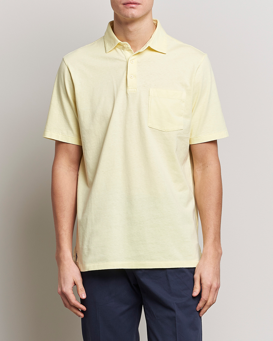 Herr |  | Polo Ralph Lauren | Cotton/Linen Polo Bristol Yellow