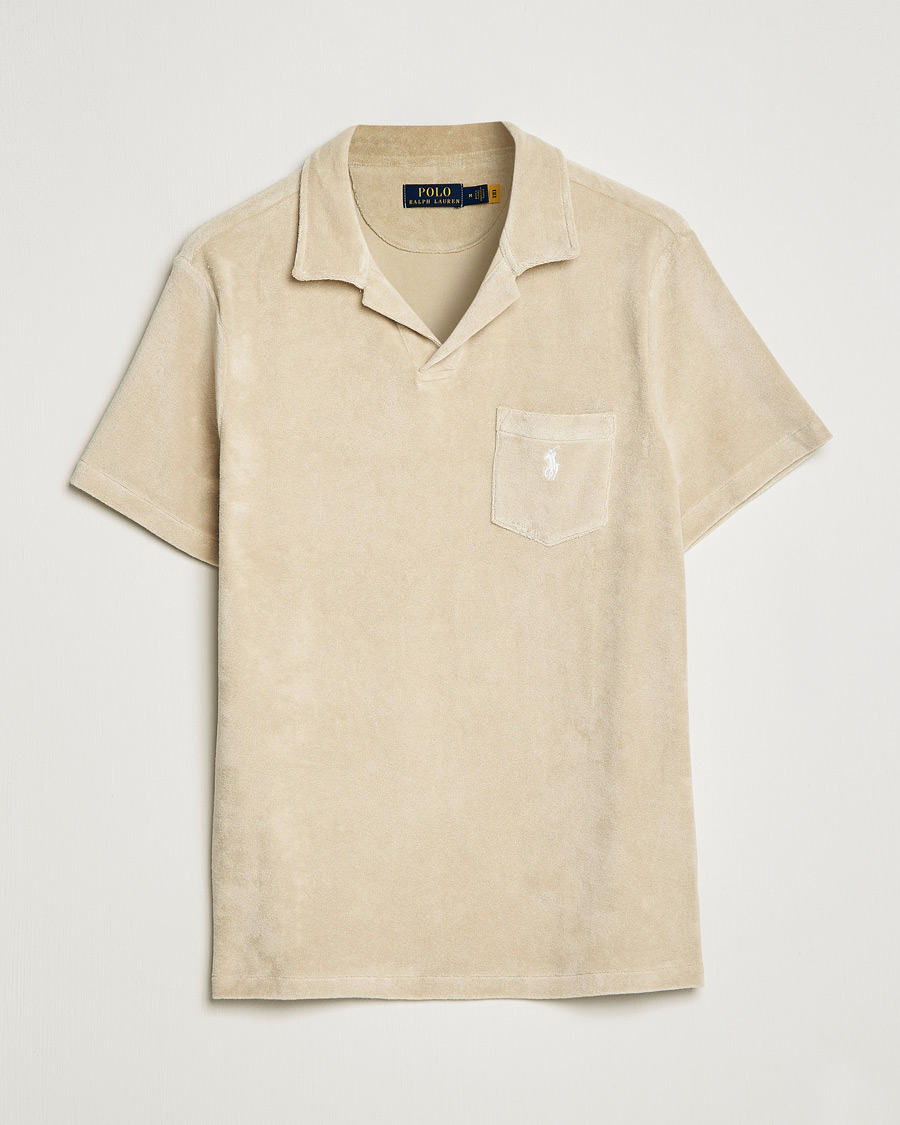 Herr | Pikéer | Polo Ralph Lauren | Cotton Terry Polo Spring Beige