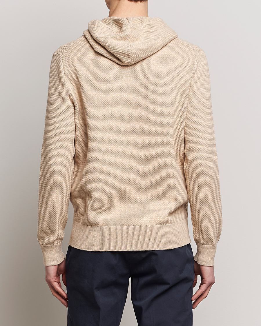 Herr | Tröjor | Polo Ralph Lauren | Cotton Cable Hoodie Sand Dune Heather