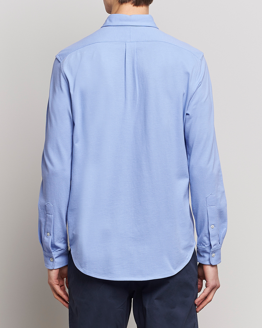 Herr | Skjortor | Polo Ralph Lauren | Slim Fit Featherweight Mesh Shirt Lafayette Blue