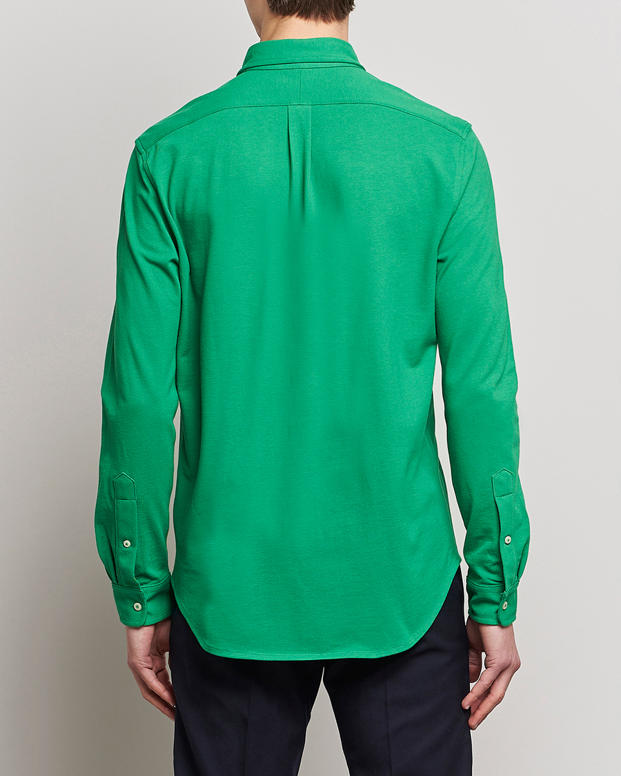 Herr | Skjortor | Polo Ralph Lauren | Featherweight Mesh Shirt Optic Green