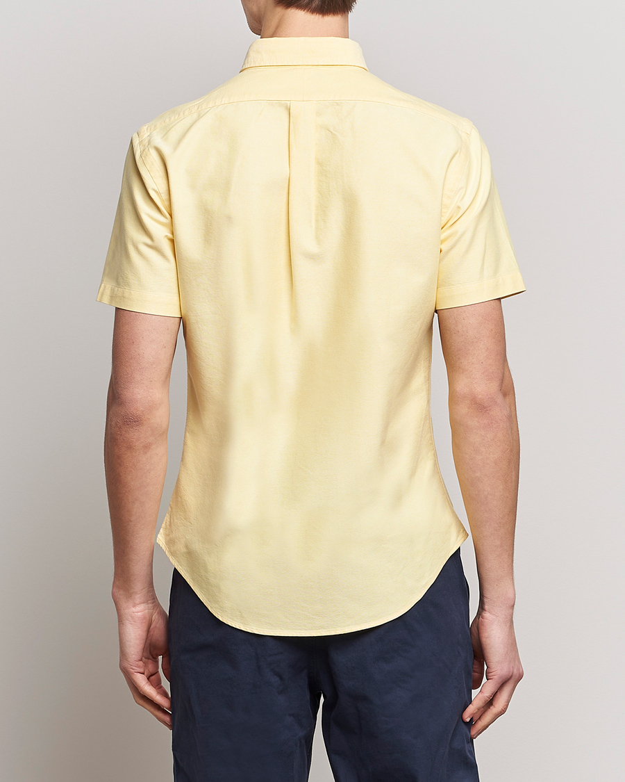 Herr | Skjortor | Polo Ralph Lauren | Slim Fit Oxford Short Sleeve Shirt Yellow