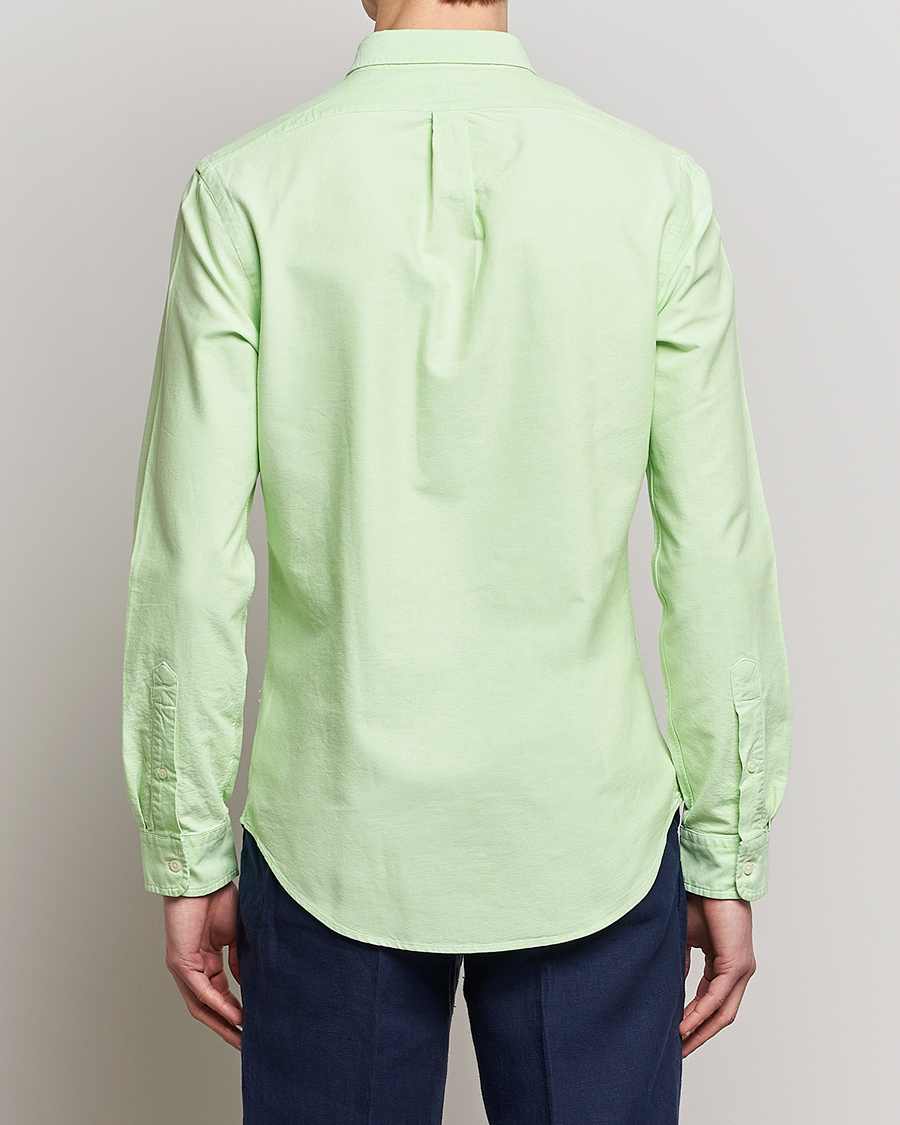 Herr | Skjortor | Polo Ralph Lauren | Slim Fit Oxford Button Down Shirt Oasis Green