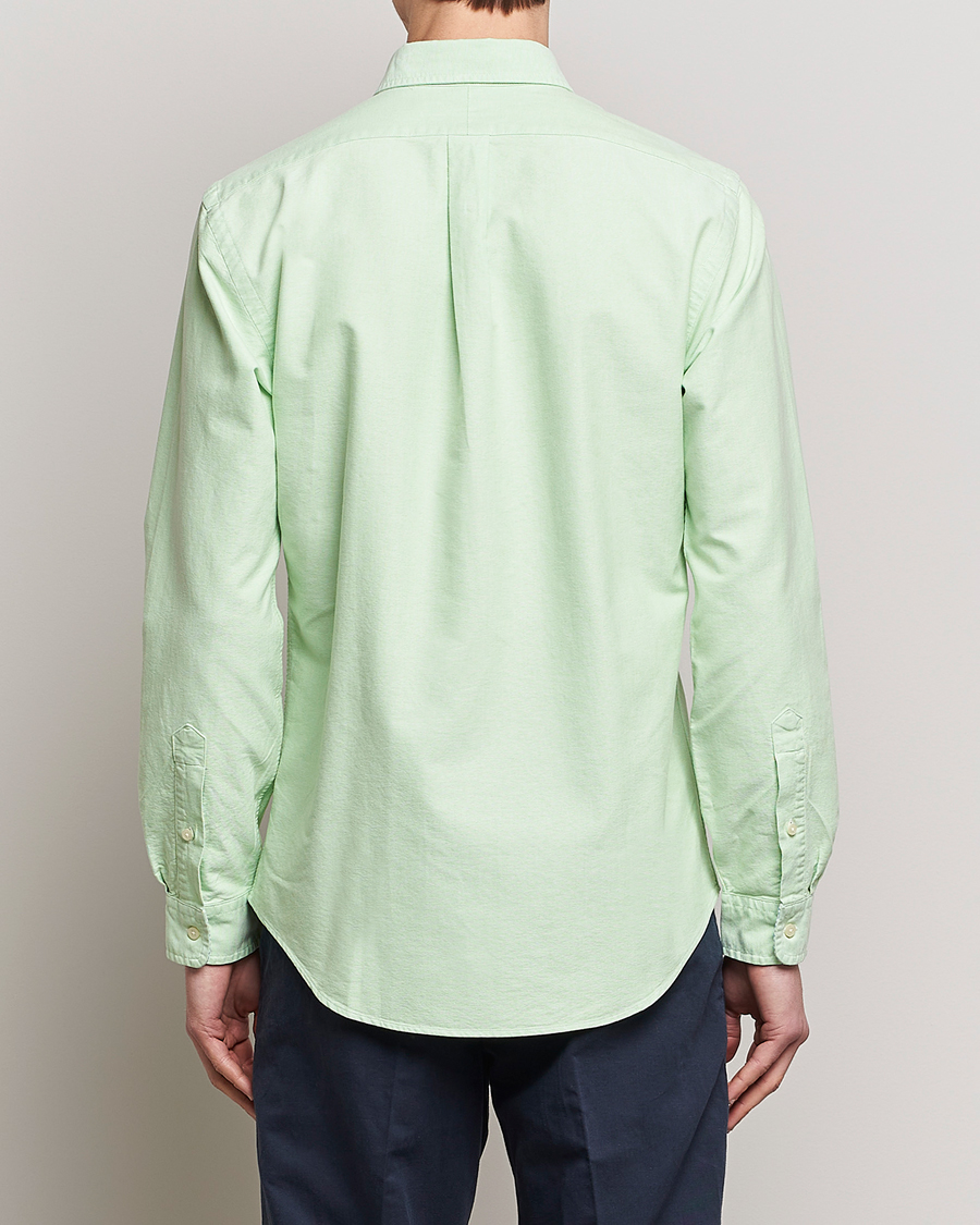 Herr | Skjortor | Polo Ralph Lauren | Custom Fit Oxford Button Down Shirt Oasis Green