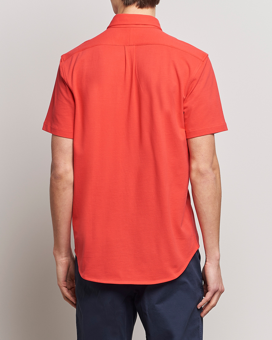 Herr | Skjortor | Polo Ralph Lauren | Featherweight Mesh Short Sleeve Shirt Red Reef
