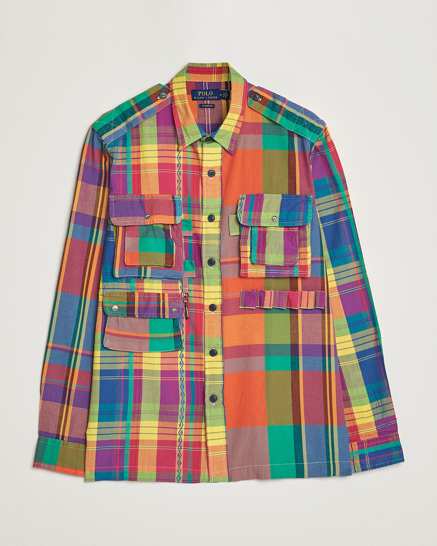 Herr | Skjortor | Polo Ralph Lauren | Madras Checked Shirt Yellow/Green