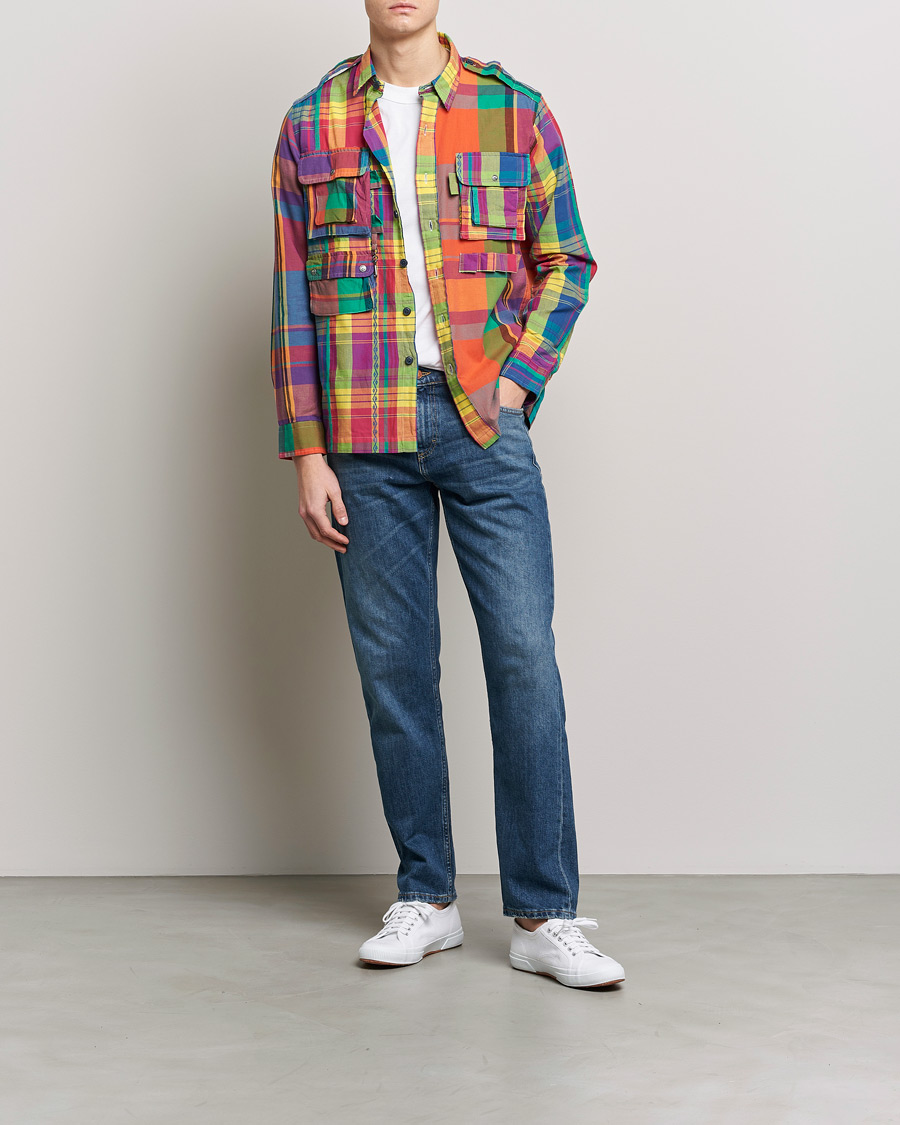 Herr | Skjortor | Polo Ralph Lauren | Madras Checked Shirt Yellow/Green