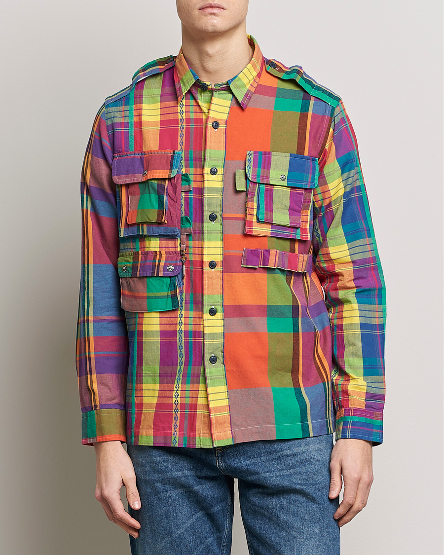 Herr | Skjortor | Polo Ralph Lauren | Madras Checked Shirt Yellow/Green