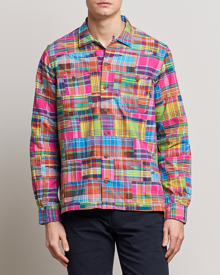 Herr | Skjortor | Polo Ralph Lauren | Madras Checked Overshirt Patchwork