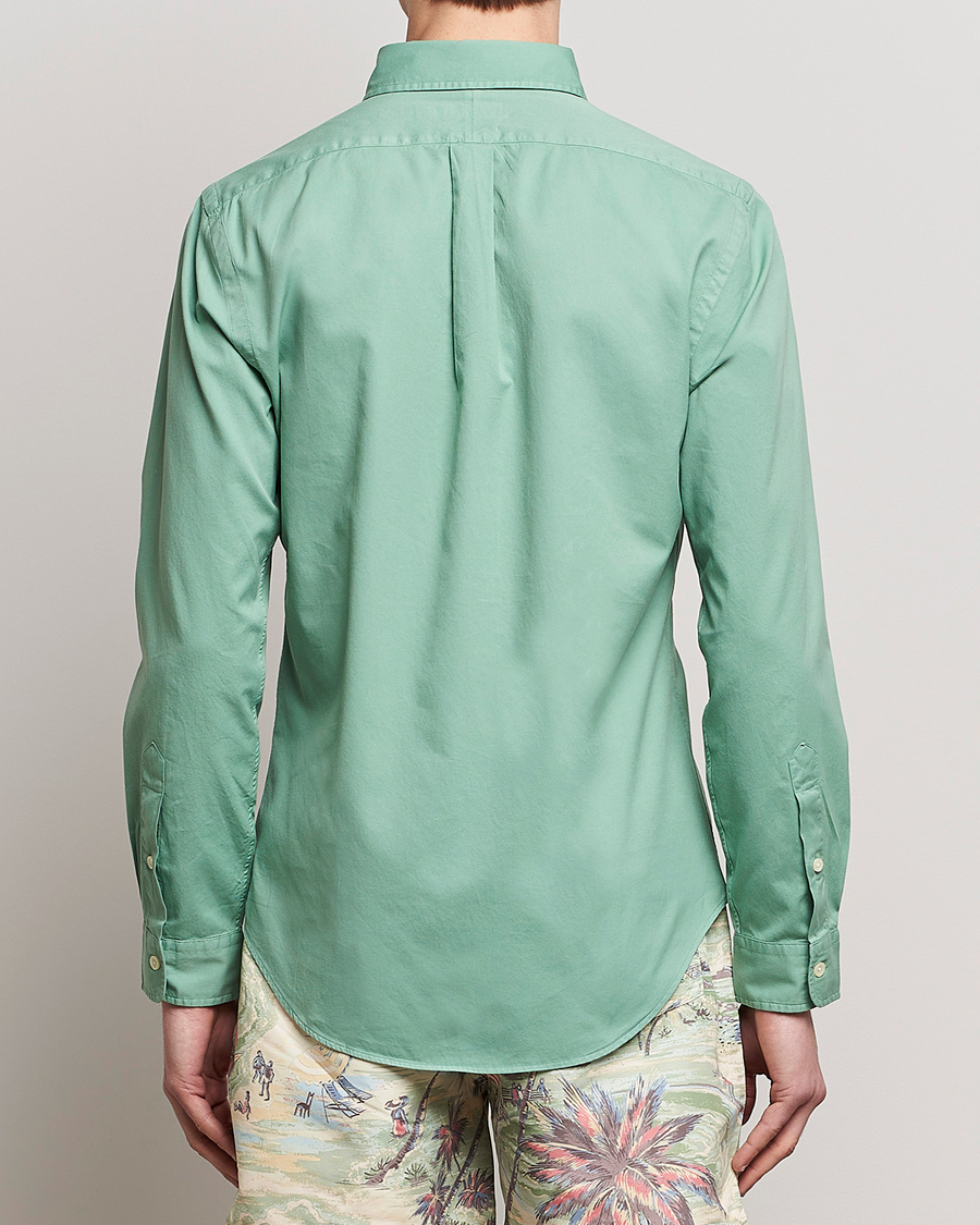 Herr | Skjortor | Polo Ralph Lauren | Slim Fit Twill Shirt Faded Mint