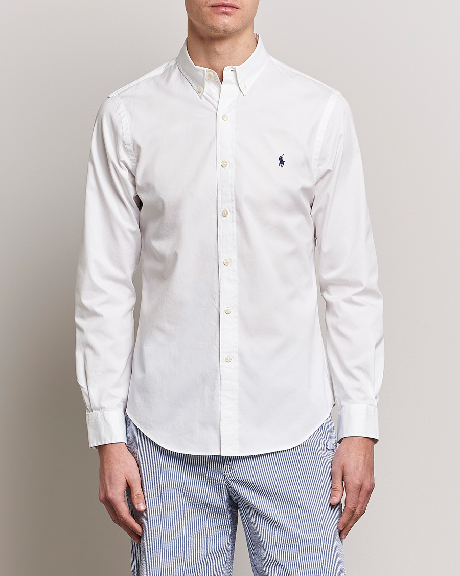 Herr | Realisation | Polo Ralph Lauren | Slim Fit Twill Shirt White