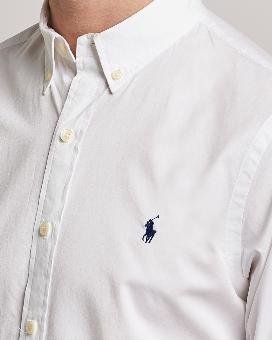Herr | Skjortor | Polo Ralph Lauren | Slim Fit Twill Shirt White