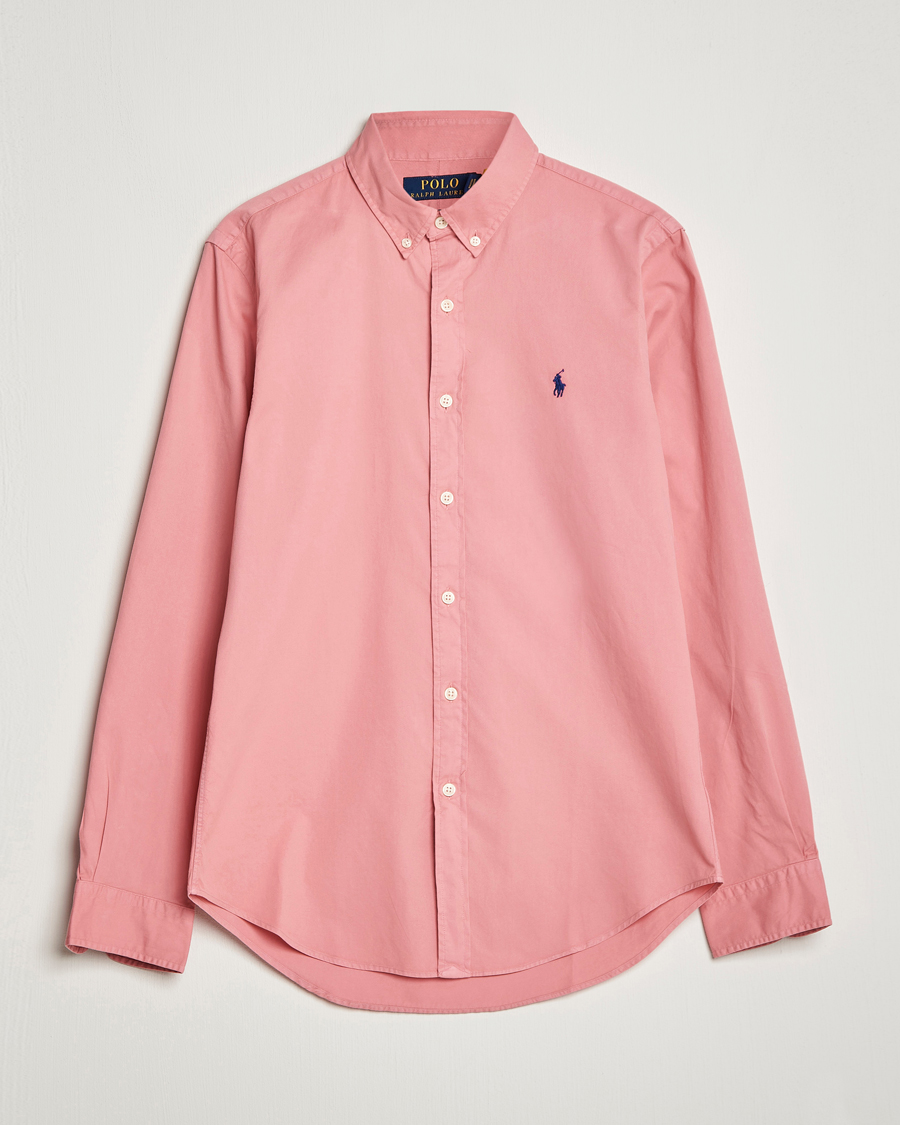 Herr | Skjortor | Polo Ralph Lauren | Slim Fit Brushed Twill Shirt Desert Rose