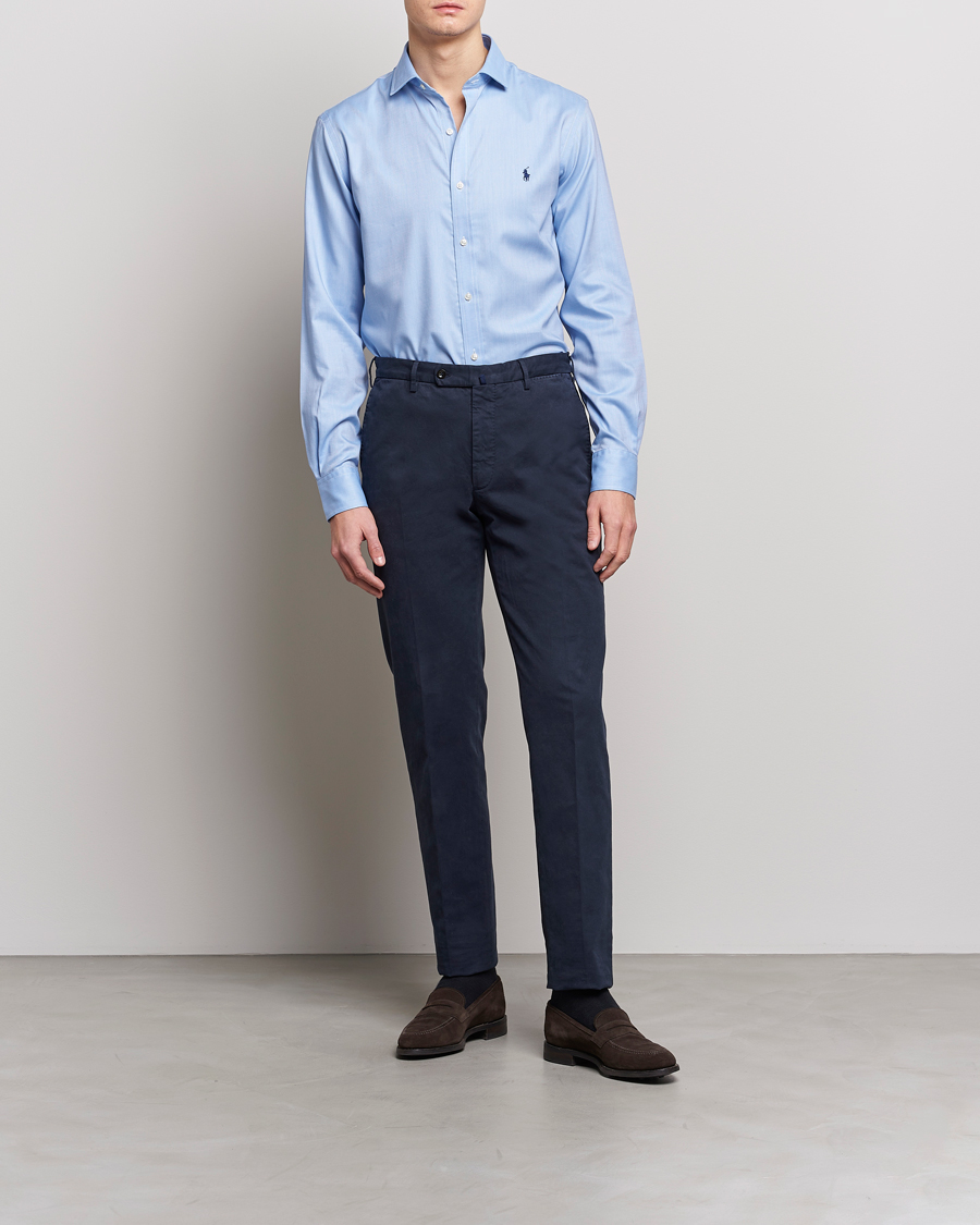 Herr | Skjortor | Polo Ralph Lauren | Slim Fit Dress Shirt Blue