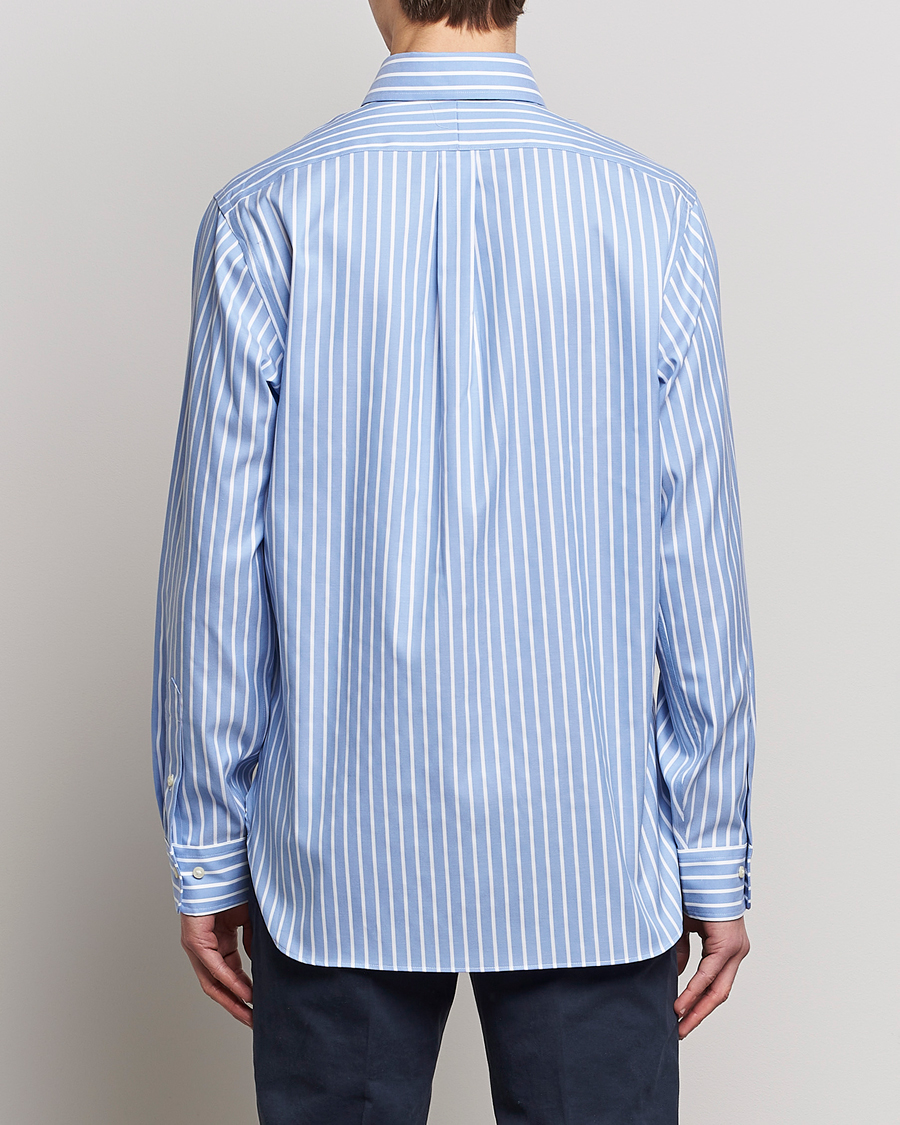 Herr | Skjortor | Polo Ralph Lauren | Custom Fit Striped Dress Shirt Blue/White