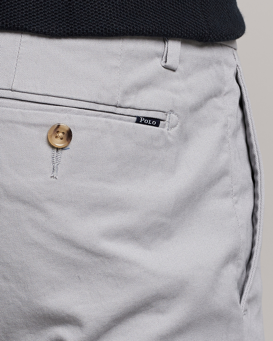 Herr | Byxor | Polo Ralph Lauren | Slim Fit Stretch Chinos Soft Grey