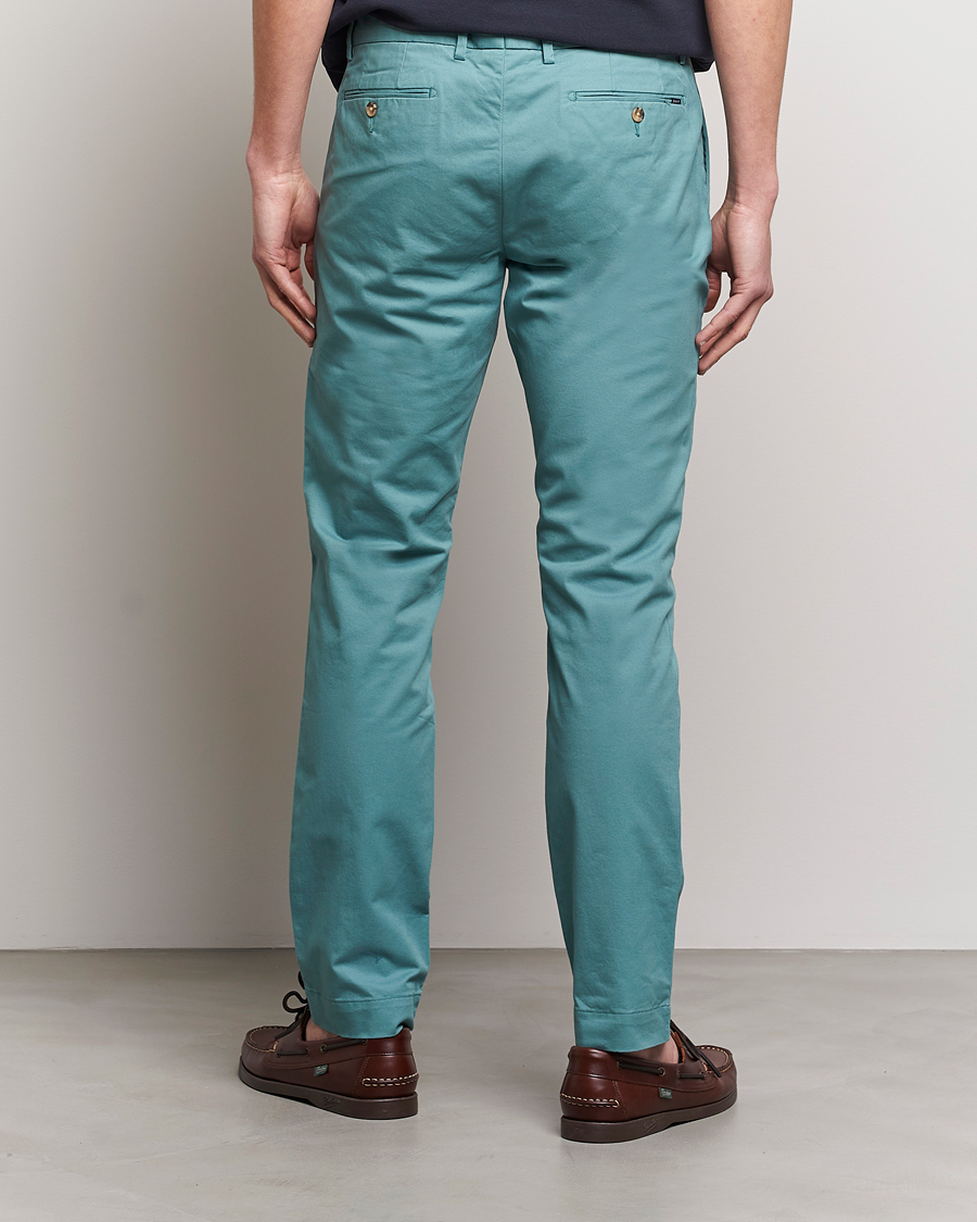 Herr | Byxor | Polo Ralph Lauren | Slim Fit Stretch Chinos Greenscape