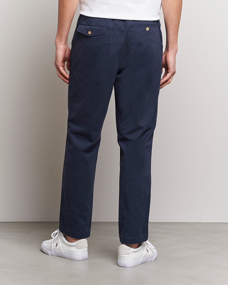 Herr | Byxor | Polo Ralph Lauren | Prepster Stretch Drawstring Trousers Nautical Ink