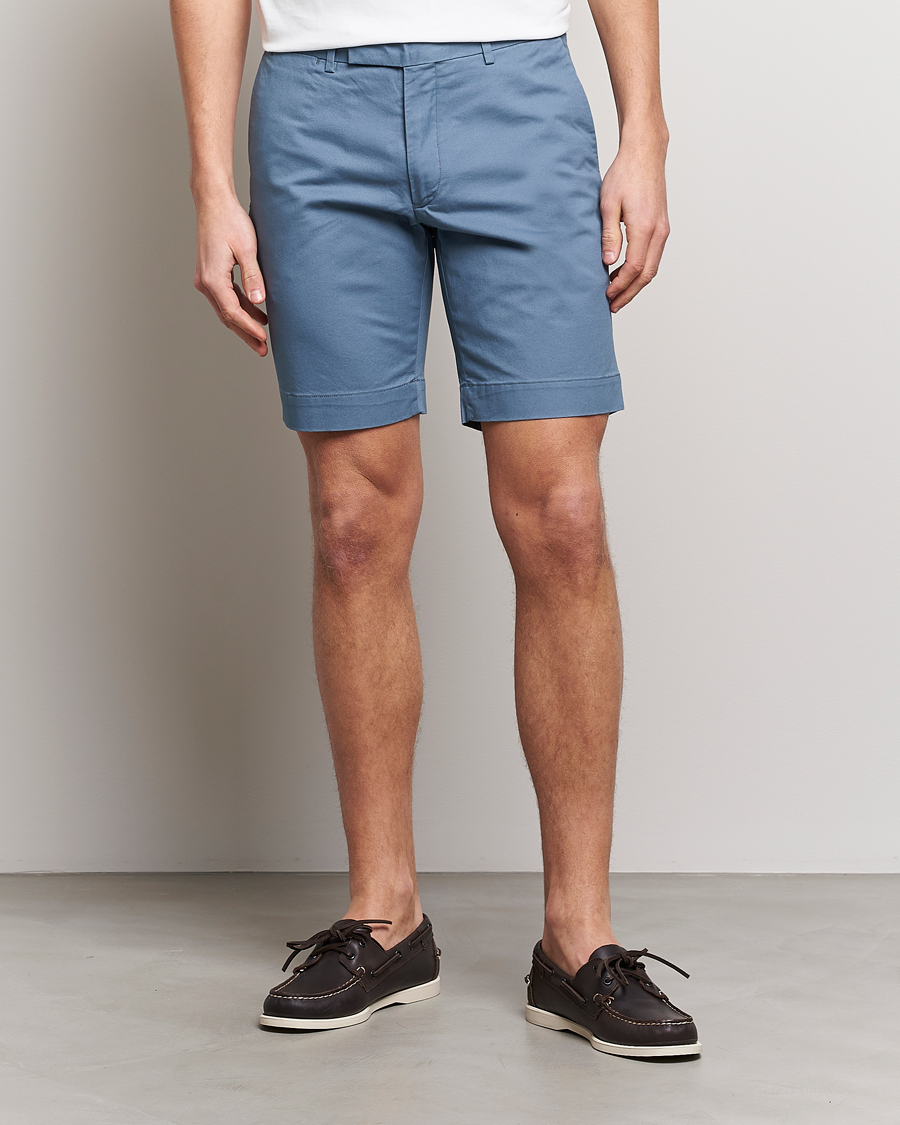 Herr |  | Polo Ralph Lauren | Tailored Slim Fit Shorts Anchor Blue