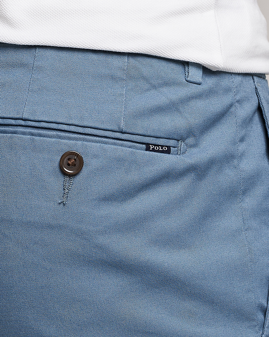 Herr | Shorts | Polo Ralph Lauren | Tailored Slim Fit Shorts Anchor Blue