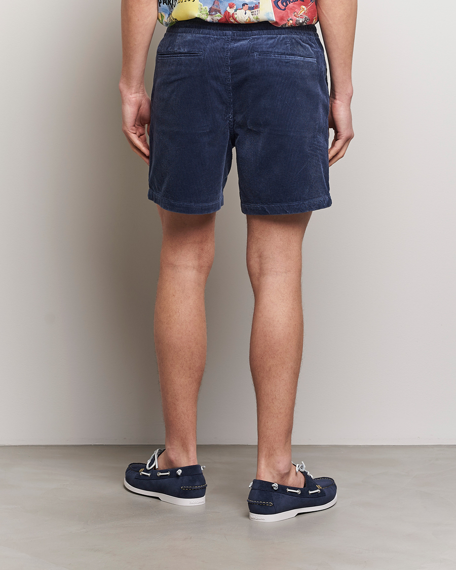 Herr | Shorts | Polo Ralph Lauren | Prepster Corduroy Drawstring Shorts Boston Navy