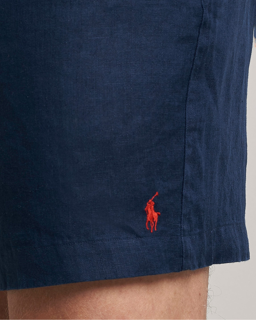 Herr | Shorts | Polo Ralph Lauren | Prepster Linen Drawstring Shorts Newport Navy