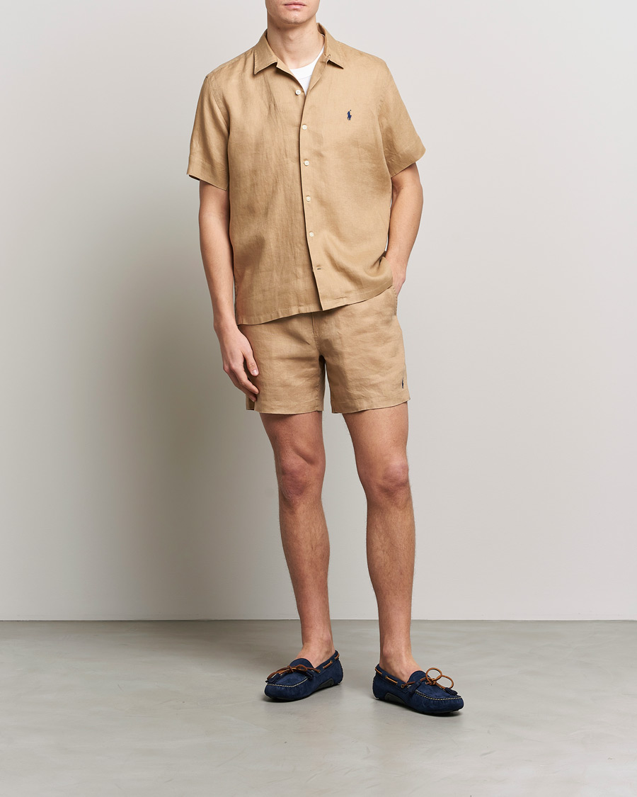 Herr | Shorts | Polo Ralph Lauren | Prepster Linen Drawstring Shorts Vintage Khaki