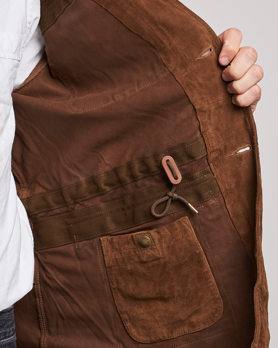Herr | Jackor | Polo Ralph Lauren | Safari Suede Field Jacket Smith Brown