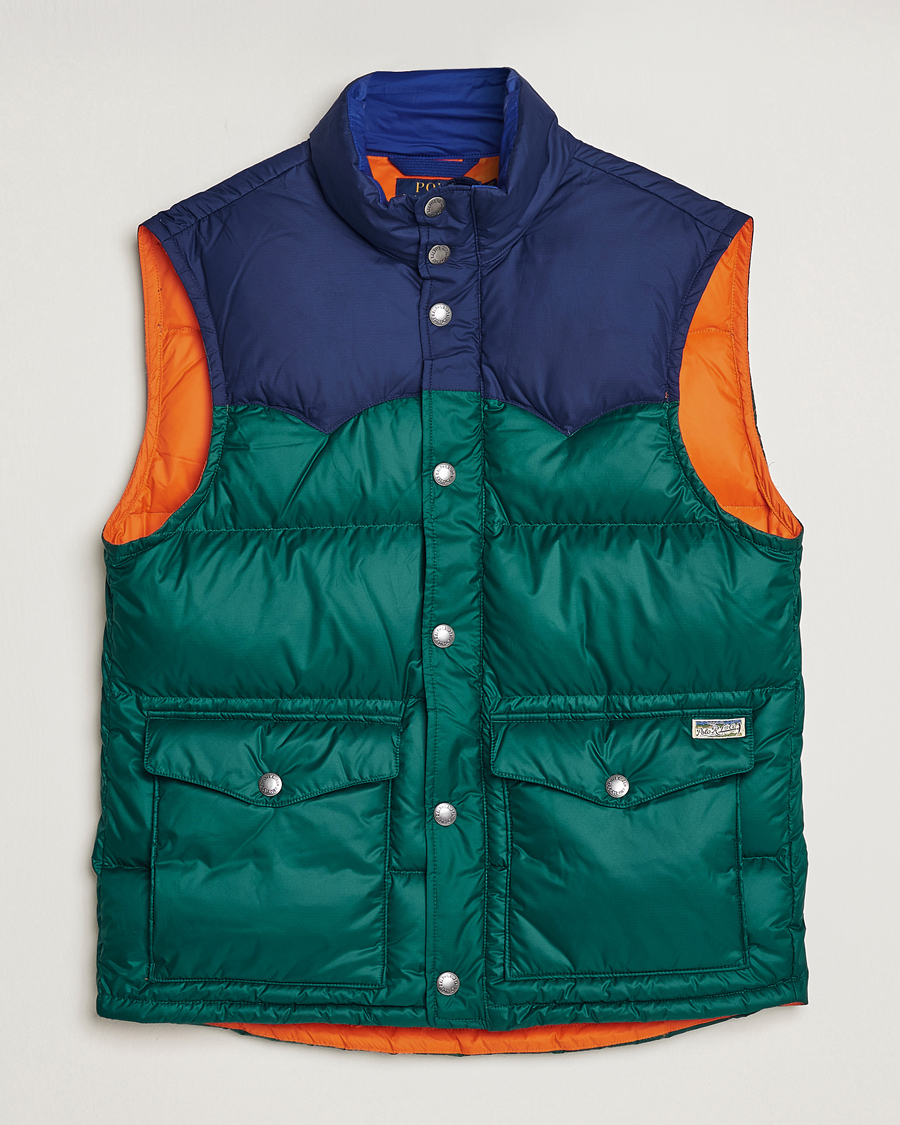 Herr | Jackor | Polo Ralph Lauren | Western Unlined Vest College Green